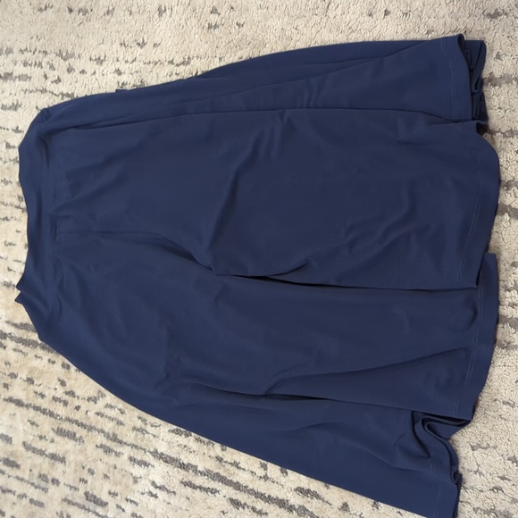 NWT KIM & CO. BRAZIL KNIT GAUCHO PANT WITH POCKETS cadet blue - Picture 5 of 7